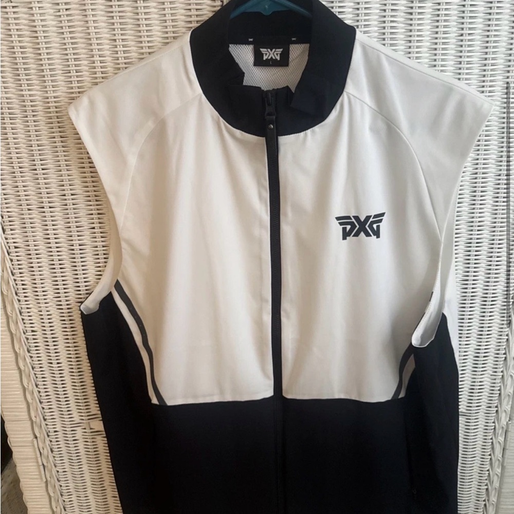 PXG Black and White Vest